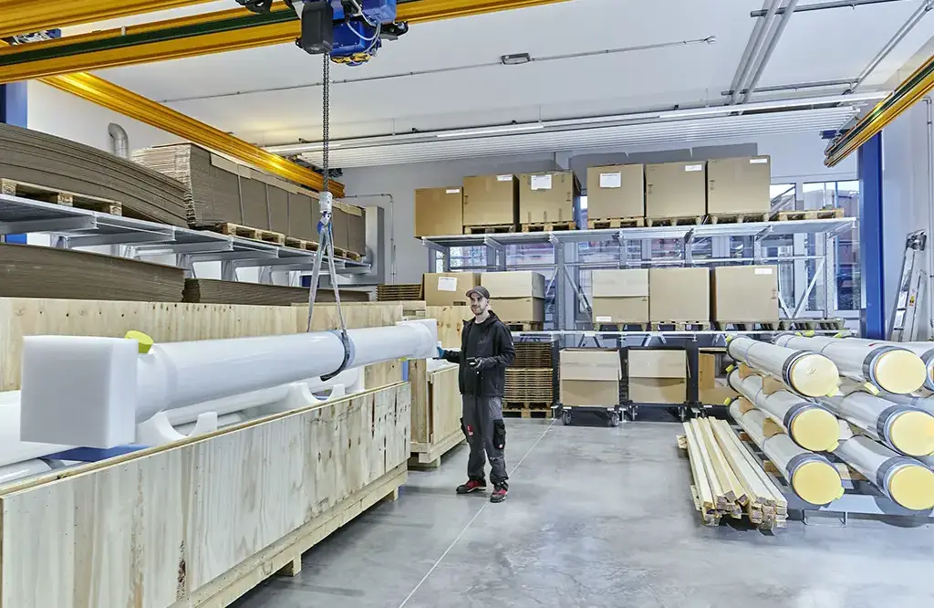 Packing modules for shipment